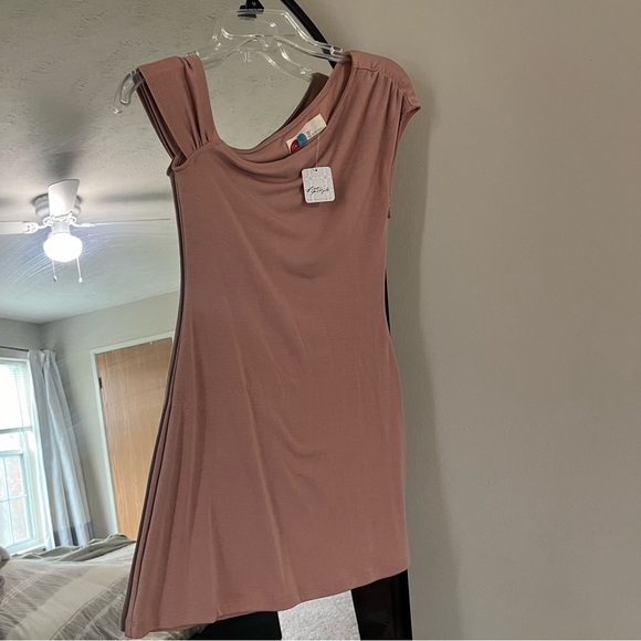 Free People Dresses, Free People Beach Cora Mini in Tuscany (dusty rose color) - Picture 4 of 8